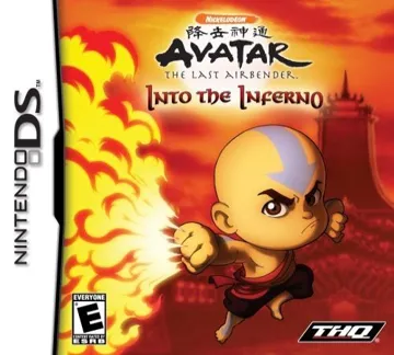 Avatar - The Last Airbender - Into the Inferno (USA) box cover front